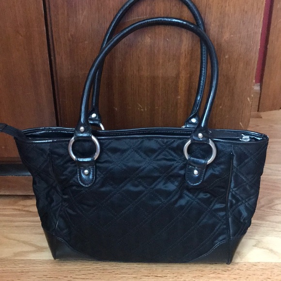 LOFT BLACK PURSE LIKE NEW - Picture 2 of 6
